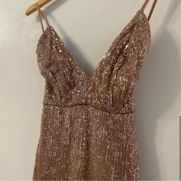 Long Sequin Gown - Picture 4 of 6